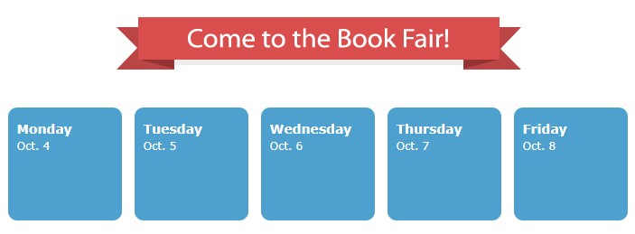 2021 Book Fair Dates